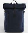 BG344 BagBase Everyday Carry 25 Litre Roll-Top Backpack Navy colour image